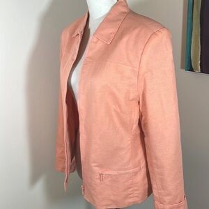 Vintage 90’s Y2K Paul Harris Designs linen jacket